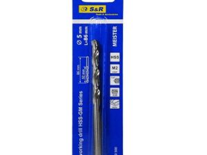 Свердло по металу S & R Meister HSS 5.0x52х86 мм (108800500)