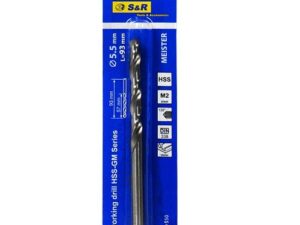 Свердло по металу S & R Meister HSS 5.5x57х93 мм (108800550)