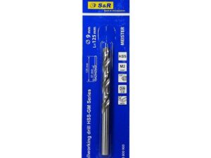 Свердло по металу S & R Meister HSS 9.0x81х125 мм (108800900)