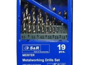 Набір свердел по металу S & R Meister Co 19 шт. (108849019)