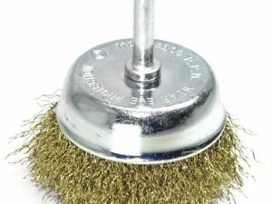 Щітка чашкова S & R 75 з латунірованная гофрованим проводом (136630075)