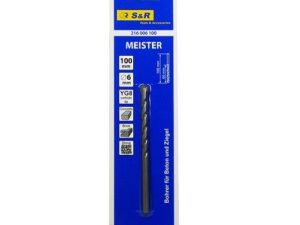 Свердло по бетону S & R Meister 6x100 мм (216006100)