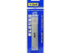 Комплект сегментних лез S & R SK5 18 мм 10 шт (432011018)