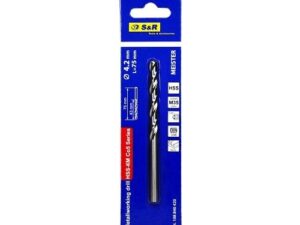 Свердло по металу S&R Meister KM HSS 4.2x43х75 мм (108840420)