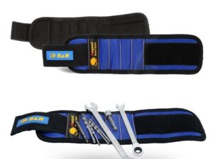 Магнітний браслет на руку тканинний S & R + бита SL6 х PH2 (290602000)