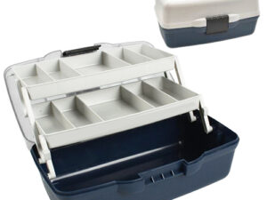 Ящик для снастей 2яр. з непрозорою кришкою 30.5 * 18.5 * 15см. AQT-1702