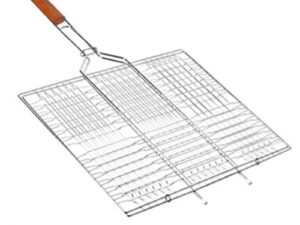 Решітка-гриль плоска Розмір середній, 58,5 * 40 * 30см. МН-0162