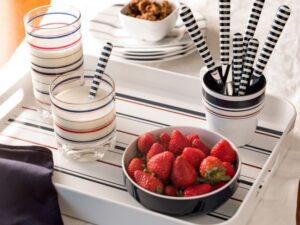 MONACO прямокутний тацю 40 х 30 см.  Артикул: 19012