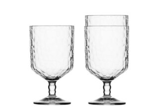 PARTY келихи для вина / води на ніжці, прозорі набір 12 шт.  Артикул: 35204