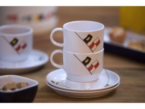 REGATA чайна чашка з блюдцем, набір 6 шт.  Артикул: 12005