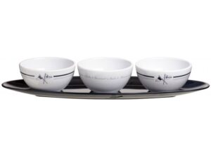 WELCOME ON BOARD набір для закусок, 3 піали.  Артикул: 27013