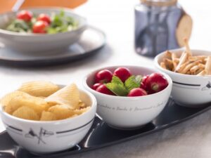 WELCOME ON BOARD набір для закусок, 3 піали.  Артикул: 27013