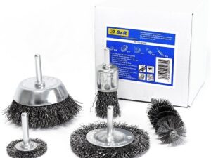 Набір щіток S & R для дрилі 5 шт. 6 мм (135001005)