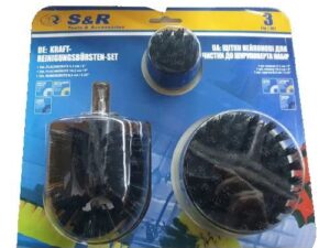 Набір нейлонових щіток S&R чорних 3 шт(139006301)